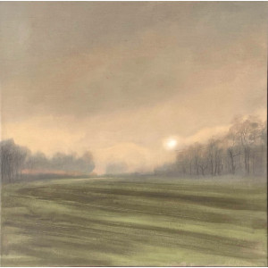 Winter Field, oil on canvas, 60 x 60cm